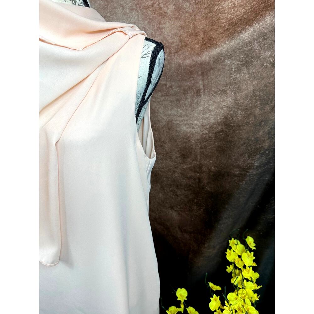 Three Eighty Two V Neck Overlay Chiffon Mini Dres… - image 8